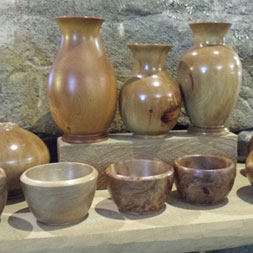 Kauri bowls and vases